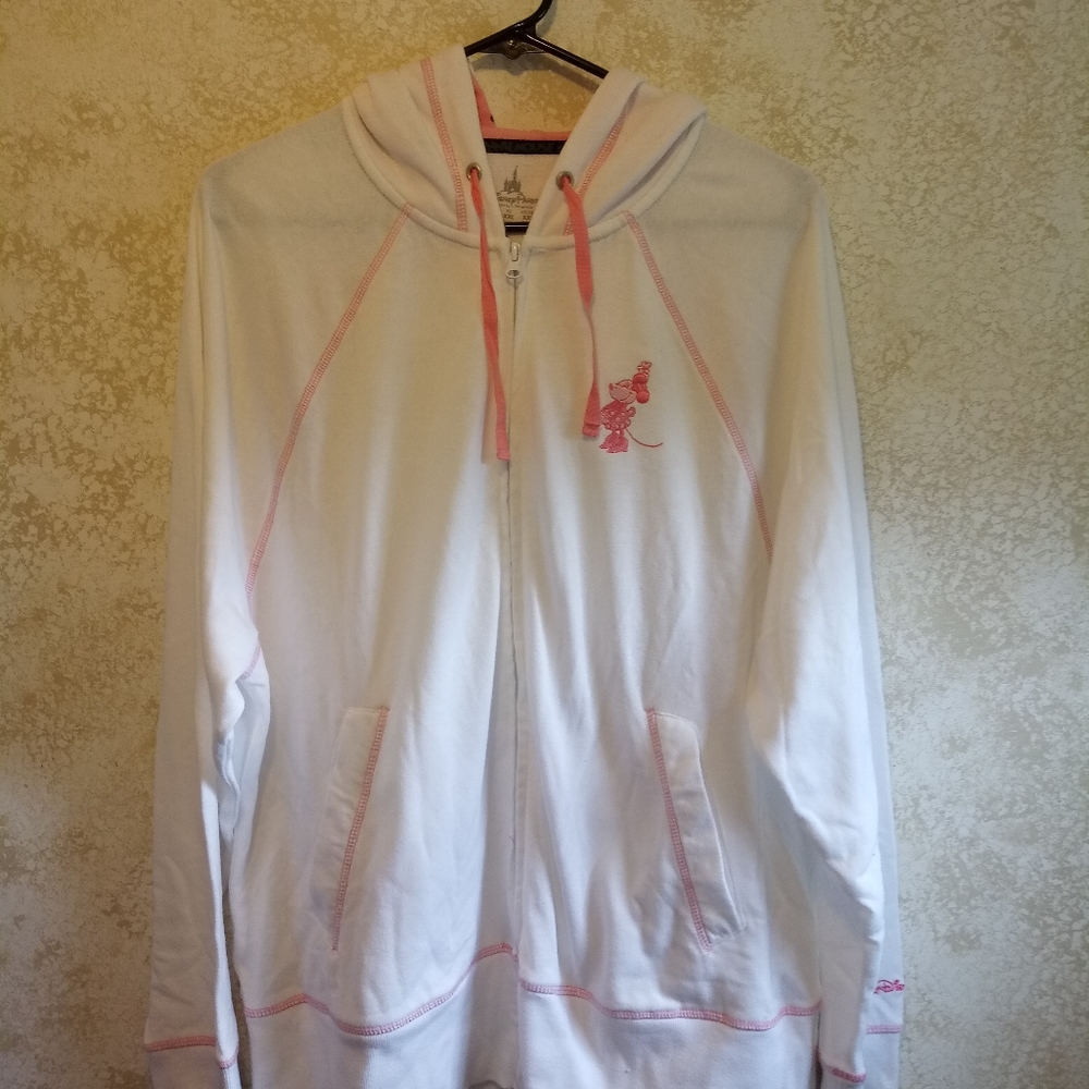 Disney parks Minnie Mouse full zip hoodie